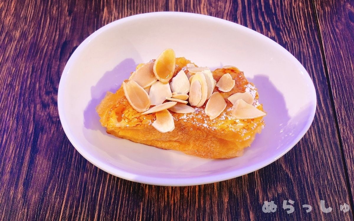 杉乃井ホテル・シーダパレスの朝食バイキングのフレンチトースト