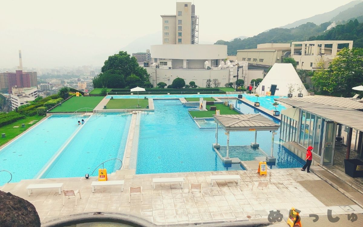 杉乃井ホテルのアクアガーデンの写真