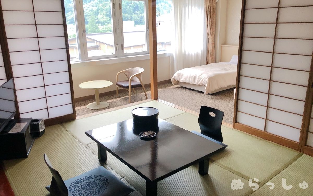 杉乃井ホテル・HANA館の和洋室の写真